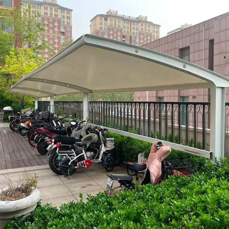 武平县膜结构电动车棚